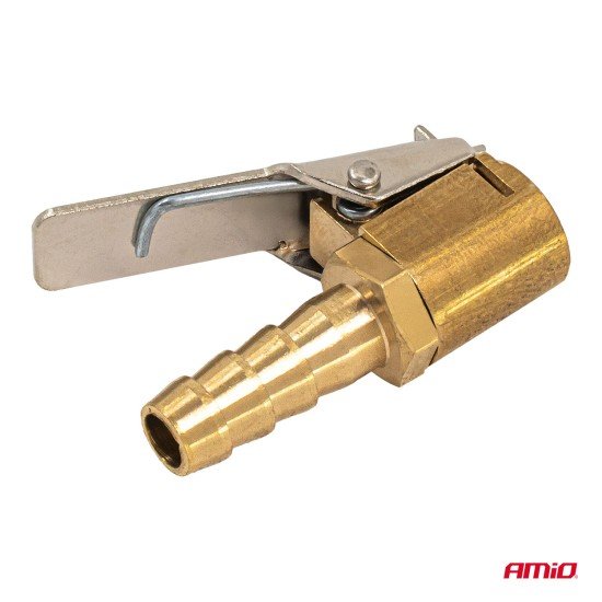 Amio - Τσοκ Αέρα Βαλβίδας Ελαστικών Με Προσαρμογέα 1/4" Για Φούσκωμα Τροχών – 1 τεμ. (04472/AM)-Amio-04472/AM