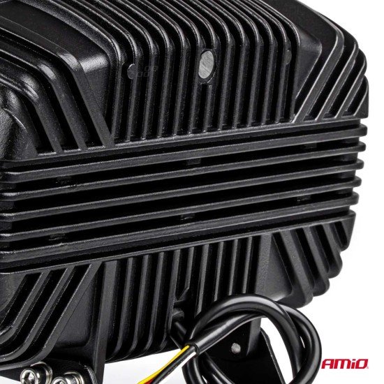 Amio - Προβολέας Εργασίας LED Oval με Ενσωματωμένο Φλας 109W 7000lm 9/36V για Φορτηγά Γεωργικά Μηχανήματα και Off-Road Οχήματα - 1 τεμ. (04535/AM)-Amio-04535/AM