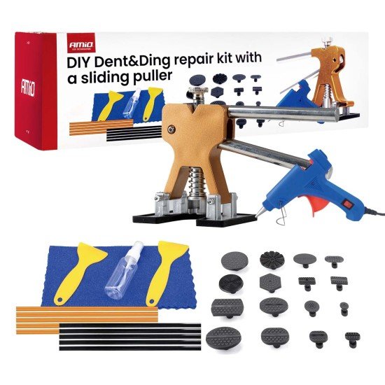 Amio - Kit Επισκευής Λαμαρίνας από Λακούβες (Αμάξωμα Οχήματος) DIY Dent+Ding Repair Kit για Επιβατικά Αυτοκίνητα - 1 σετ (04599/AM)-Amio-04599/AM Amio - Kit Επισκευής Λαμαρίνας από Λακούβες (Αμάξωμα Οχήματος) DIY Dent+Ding Repair Kit για Επιβατικά Αυτοκίνητα - 1 σετ (04599/AM)-Amio-04599/AM