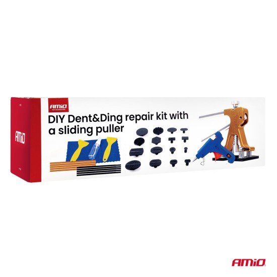 Amio - Kit Επισκευής Λαμαρίνας από Λακούβες (Αμάξωμα Οχήματος) DIY Dent+Ding Repair Kit για Επιβατικά Αυτοκίνητα - 1 σετ (04599/AM)-Amio-04599/AM Amio - Kit Επισκευής Λαμαρίνας από Λακούβες (Αμάξωμα Οχήματος) DIY Dent+Ding Repair Kit για Επιβατικά Αυτοκίνητα - 1 σετ (04599/AM)-Amio-04599/AM