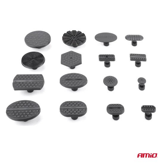 Amio - Kit Επισκευής Λαμαρίνας από Λακούβες (Αμάξωμα Οχήματος) DIY Dent+Ding Repair Kit Μεγάλο σε Σάκο για Επιβατικά Αυτοκίνητα - 1 σετ (04600/AM)-Amio-04600/AM