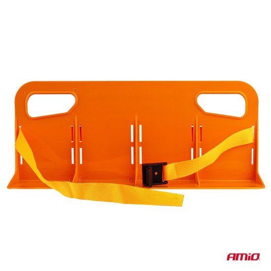 Amio - Διαχωριστικό/Σταθεροποιητής Αντικειμένων 4 Θέσεων Πορτ Μπαγκάζ Αντιολισθητικό διάσταση 46x19x14cm χρώμα πορτοκαλί - 1 τεμ (04769/AM)-Amio-04769/AM