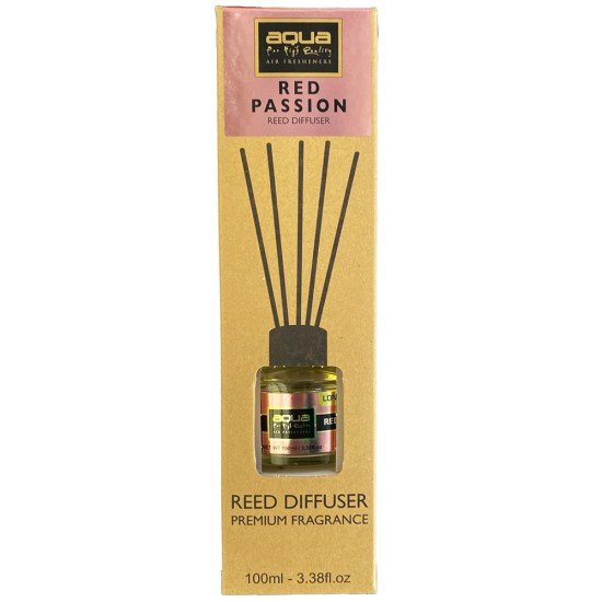 Αρωματικό Χώρου Red Passion Home Reed Diffuser με 6 Στικς Aqua 100 ml - 1 τμχ-Aqua-10-822/AQ Αρωματικό Χώρου Red Passion Home Reed Diffuser με 6 Στικς Aqua 100 ml - 1 τμχ-Aqua-10-822/AQ