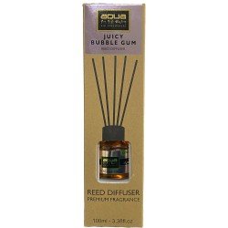Αρωματικό Χώρου Juicy Bubblegum Home Reed Diffuser με 6 Στικς Aqua 100 ml - 1 τμχ-Aqua-10-846/AQ Αρωματικό Χώρου Juicy Bubblegum Home Reed Diffuser με 6 Στικς Aqua 100 ml - 1 τμχ-Aqua-10-846/AQ