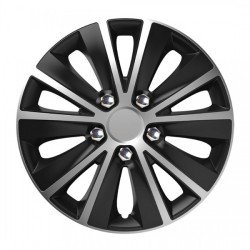 ΤΑΣΙΑ 16"  RAPIDE NC SILVER BLACK- ΣΕΤ 4 ΤΕΜ. ΣΕ ΚΟΥΤΙ-Amio-0365/AM ΤΑΣΙΑ 16"  RAPIDE NC SILVER BLACK- ΣΕΤ 4 ΤΕΜ. ΣΕ ΚΟΥΤΙ-Amio-0365/AM