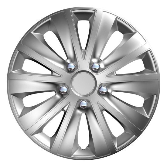 ΤΑΣΙΑ 16" RAPIDE SILVER - ΣΕΤ 4ΤΕΜ ΣΕ ΚΟΥΤΙ-Amio-1195/AM