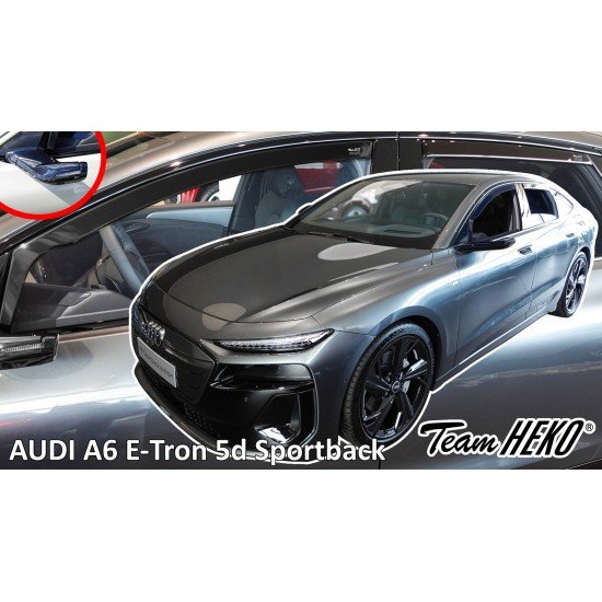 Heko - Ανεμοθράυστες για Audi A6 E-Tron 5 Doors Sportback (έκδοση με κάμερες) 2024+ Σετ Αυτοκινήτου Απο Εύκαμπτο Φιμέ Πλαστικό - 4 τεμ. (ΑΝΕΜ.SET10296)-Heko-ΑΝΕΜ.SET10296 Heko - Ανεμοθράυστες για Audi A6 E-Tron 5 Doors Sportback (έκδοση με κάμερες) 2024+ Σετ Αυτοκινήτου Απο Εύκαμπτο Φιμέ Πλαστικό - 4 τεμ. (ΑΝΕΜ.SET10296)-Heko-ΑΝΕΜ.SET10296