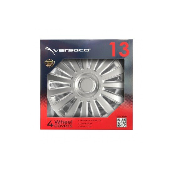 ΤΑΣΙΑ 13" HUBCAP LUXURY ΑΣΗΜΙ - ΣΕΤ 4 ΤΕΜ. ΣΕ ΚΟΥΤΙ AMIO-Amio-1037/AM ΤΑΣΙΑ 13" HUBCAP LUXURY ΑΣΗΜΙ - ΣΕΤ 4 ΤΕΜ. ΣΕ ΚΟΥΤΙ AMIO-Amio-1037/AM