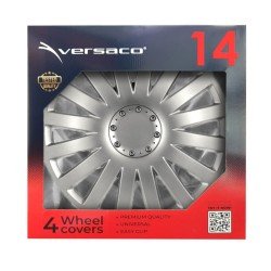 ΤΑΣΙΑ 14" SMART ΑΣΗΜΙ - ΣΕΤ 4 ΤΕΜ. ΣΕ ΚΟΥΤΙ -Amio-1105/AM ΤΑΣΙΑ 14" SMART ΑΣΗΜΙ - ΣΕΤ 4 ΤΕΜ. ΣΕ ΚΟΥΤΙ -Amio-1105/AM
