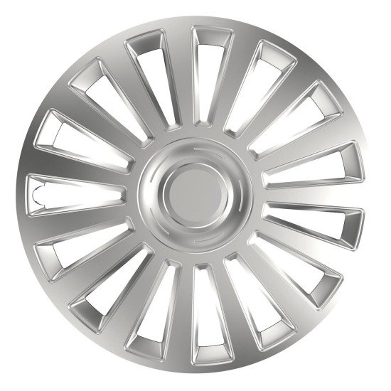 ΤΑΣΙΑ 16" HUBCAP LUXURY ΑΣΗΜΙ - 4 ΤΕΜ.-Amio-4595/AM ΤΑΣΙΑ 16" HUBCAP LUXURY ΑΣΗΜΙ - 4 ΤΕΜ.-Amio-4595/AM