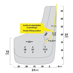 ΛΑΣΠΩΤΗΡΕΣ SPLASH-GUARDS CONTOUR SUV 27x37cm TYPE-8 2ΤΕΜ.-Lampa-L1251.3 ΛΑΣΠΩΤΗΡΕΣ SPLASH-GUARDS CONTOUR SUV 27x37cm TYPE-8 2ΤΕΜ.-Lampa-L1251.3