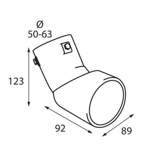 ΑΚΡΟ ΕΞΑΤΜΙΣΗΣ TS-45 50-63mm - ΛΟΞΟ 90 ΜΟΙΡΕΣ-Lampa-L6009.6 ΑΚΡΟ ΕΞΑΤΜΙΣΗΣ TS-45 50-63mm - ΛΟΞΟ 90 ΜΟΙΡΕΣ-Lampa-L6009.6