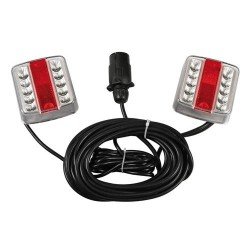 Φανάριa Τρέιλερ Πίσω με 14LED Μαγνητικά με καλώδιο 7pin 12V-Lampa-L4152.3 Φανάριa Τρέιλερ Πίσω με 14LED Μαγνητικά με καλώδιο 7pin 12V-Lampa-L4152.3