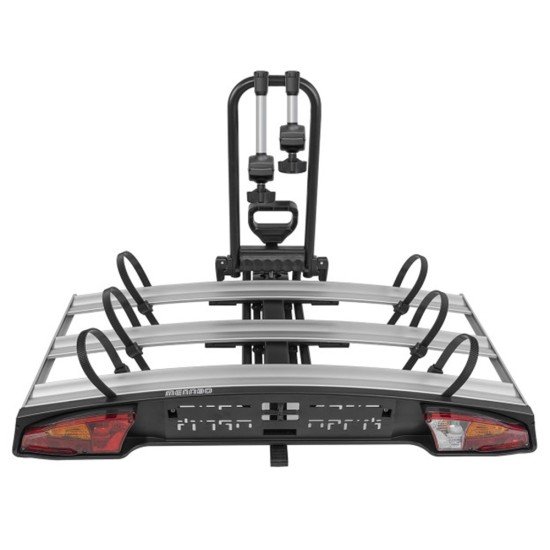 Menabo - Βάση Ποδηλάτου Κοτσαδόρου Alioth 3 για 3 ποδήλατα ή E-bike / Fat Bike με Ανάκλιση / Μοχλό Γρήγορης Ασφάλισης / Αντάπτορα 13 pin - 1 τεμ. (14910/MB)-Menabo-14910/MB