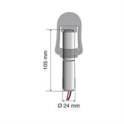Βάση Στήριξης Φάρου FIX-1 105mm-Lampa-L7300.8 Βάση Στήριξης Φάρου FIX-1 105mm-Lampa-L7300.8