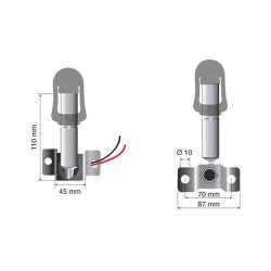 Βάση Στήριξης Φάρου FIX-8 70mm-Lampa-L7301.7 Βάση Στήριξης Φάρου FIX-8 70mm-Lampa-L7301.7