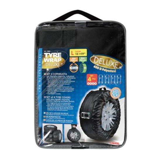 ΤΣΑΝΤΕΣ ΜΕΤΑΦΟΡΑΣ 4 ΕΛΑΣΤΙΚΩΝ TYRE WRAP DELUXE (L) 73 Χ 35 cm - 13-19 INCH-Lampa-L1594.1 ΤΣΑΝΤΕΣ ΜΕΤΑΦΟΡΑΣ 4 ΕΛΑΣΤΙΚΩΝ TYRE WRAP DELUXE (L) 73 Χ 35 cm - 13-19 INCH-Lampa-L1594.1