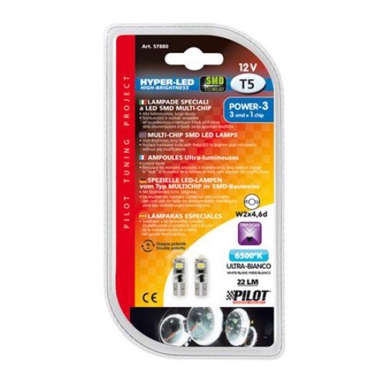 T5 10-30V W2x4,6d 22lm (ΚΑΡΦΩΤΟ) Λευκό Διάθλασης HYPER-LED3 BLISTER 2τεμ.-Lampa-L5788.0 T5 10-30V W2x4,6d 22lm (ΚΑΡΦΩΤΟ) Λευκό Διάθλασης HYPER-LED3 BLISTER 2τεμ.-Lampa-L5788.0