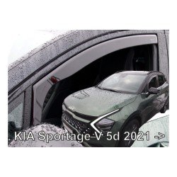 ΑΝΕΜΟΘΡΑΥΣΤΕΣ ΓΙΑ KIA SPORTAGE 5D 2021+  ΖΕΥΓΑΡΙ ΑΠΟ ΕΥΚΑΜΠΤΟ ΦΙΜΕ ΠΛΑΣΤΙΚΟ HEKO - 2 ΤΕΜ.-Heko-ΑΝΕΜ.20193