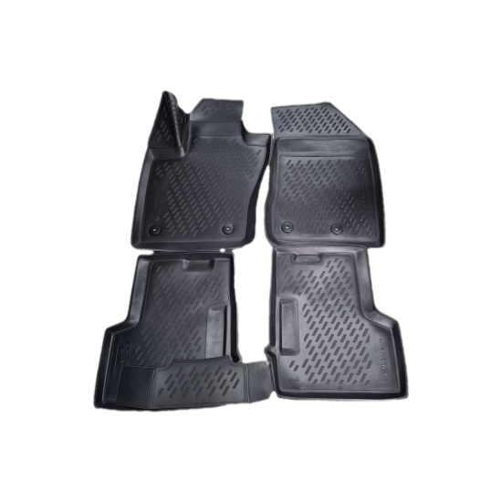 ΠΑΤΑΚΙΑ ΣΕ ΣΚΑΦΗ TPE ΛΑΣΤΙΧΟ ΓΙΑ FIAT 500X 2014+  ΣΕ ΜΑΥΡΟ ΧΡΩΜΑ NOVLINE - 4 ΤΕΜ.-Novline-CARFIAT00001/NV