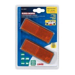 ΑΝΤΑΝΑΚΛΑΣΤΙΚΑ ΠΟΡΤΟΚΑΛΙ EURO-NORM 90x35mm 2ΤΕΜ-Lampa-L2054.1 ΑΝΤΑΝΑΚΛΑΣΤΙΚΑ ΠΟΡΤΟΚΑΛΙ EURO-NORM 90x35mm 2ΤΕΜ-Lampa-L2054.1