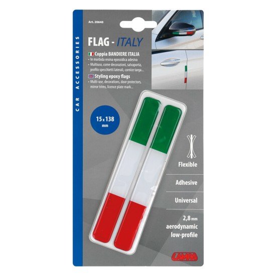 ΑΥΤΟΚΟΛΛΗΤΟ ΣΗΜΑ 3D ΣΗΜΑΙΑ ΙΤΑΛΙΑΣ 138x15mm 2ΤΕΜ.-Lampa-L2064.0 ΑΥΤΟΚΟΛΛΗΤΟ ΣΗΜΑ 3D ΣΗΜΑΙΑ ΙΤΑΛΙΑΣ 138x15mm 2ΤΕΜ.-Lampa-L2064.0