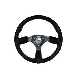 ΤΙΜΟΝΙ TURISMO ΜΑΥΡΟ ΤΡΙΑΚΤΙΝΟ 350mm-Simoni Racing-SRTUR ΤΙΜΟΝΙ TURISMO ΜΑΥΡΟ ΤΡΙΑΚΤΙΝΟ 350mm-Simoni Racing-SRTUR