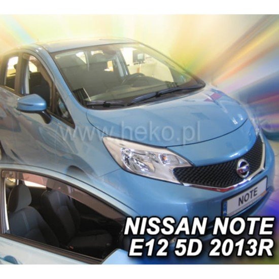 ΑΝΕΜΟΘΡΑΥΣΤΕΣ ΓΙΑ NISSAN NOTE E12 5D 2013+ ΖΕΥΓΑΡΙ ΑΠΟ ΕΥΚΑΜΠΤΟ ΦΙΜΕ ΠΛΑΣΤΙΚΟ HEKO - 2 ΤΕΜ.-Heko-ΑΝΕΜ.24283