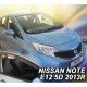 ΑΝΕΜΟΘΡΑΥΣΤΕΣ ΓΙΑ NISSAN NOTE E12 5D 2013+ ΖΕΥΓΑΡΙ ΑΠΟ ΕΥΚΑΜΠΤΟ ΦΙΜΕ ΠΛΑΣΤΙΚΟ HEKO - 2 ΤΕΜ.-Heko-ΑΝΕΜ.24283