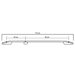 ΜΠΑΡΕΣ ΟΡΟΦΗΣ ΓΙΑ FIAT DOBLO 2010-2022 / OPEL COMBO 2010+-2018 ΠΑΡΑΛΛΗΛΕΣ ΑΛΟΥΜΙΝΙΟΥ L1 ΜΑΥΡΕΣ-Omtec-2524930B/OM ΜΠΑΡΕΣ ΟΡΟΦΗΣ ΓΙΑ FIAT DOBLO 2010-2022 / OPEL COMBO 2010+-2018 ΠΑΡΑΛΛΗΛΕΣ ΑΛΟΥΜΙΝΙΟΥ L1 ΜΑΥΡΕΣ-Omtec-2524930B/OM