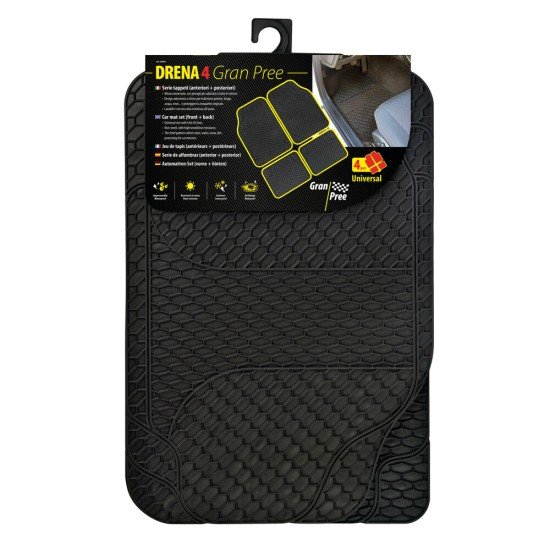 ΠΑΤΑΚΙΑ ΛΑΣΤΙΧΟ DRENA-4 GRAN PREE (PVC) 46x68cm+45x34cm 4ΤΕΜ-Lampa-L2648.7 ΠΑΤΑΚΙΑ ΛΑΣΤΙΧΟ DRENA-4 GRAN PREE (PVC) 46x68cm+45x34cm 4ΤΕΜ-Lampa-L2648.7
