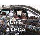 ΑΝΕΜΟΘΡΑΥΣΤΕΣ ΓΙΑ SEAT ATECA 5D 2016+ ΣΕΤ ΑΥΤΟΚΙΝΗΤΟΥ ΑΠΟ ΕΥΚΑΜΠΤΟ ΦΙΜΕ ΠΛΑΣΤΙΚΟ HEKO - 4 ΤΕΜ.-Heko-ΑΝΕΜ.SET28242
