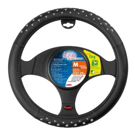 ΚΑΛΥΜΜΑ ΤΙΜΟΝΙΟΥ ICON 37-39cm ΜΑΥΡΟ ΧΡΩΜΑ ME ΑΣΗΜΙ ΜΕΤΑΛΛΙΚΑ ΑΣΤΕΡΙΑ /ΑΟΣΜΟ /ΟΙΚΟΛΟΓΙΚΟ/ ΜΗ ΤΟΞΙΚΟ/ ΑΝΑΚΥΚΛΩΣΙΜΟ ΥΛΙΚΟ-Lampa-L3297.3 ΚΑΛΥΜΜΑ ΤΙΜΟΝΙΟΥ ICON 37-39cm ΜΑΥΡΟ ΧΡΩΜΑ ME ΑΣΗΜΙ ΜΕΤΑΛΛΙΚΑ ΑΣΤΕΡΙΑ /ΑΟΣΜΟ /ΟΙΚΟΛΟΓΙΚΟ/ ΜΗ ΤΟΞΙΚΟ/ ΑΝΑΚΥΚΛΩΣΙΜΟ ΥΛΙΚΟ-Lampa-L3297.3
