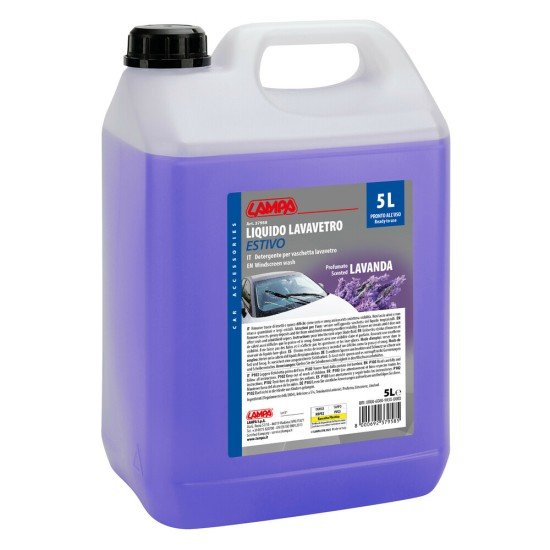 Lampa - Υγρό Υαλοκαθαριστήρων Summer Screen Wash άρωμα Λεβάντα διάσταση 5000ml - 1 τεμ. (L3795.8)-Lampa-L3795.8