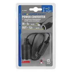 ΜΕΤΑΣΧΗΜΑΤΙΣΤΗΣ/ΑΝΤΑΠΤΟΡΑΣ ΑΠΟ USB 5V ΣΕ ΥΠΟΔΟΧΗ ΜΕ ΦΙΣ ΑΝΑΠΤΗΡΑ 12V ΚΑΙ ΚΑΛΩΔΙΟ 35cm  LAMPA - 1 ΤΕΜ-Lampa-L3898.4 ΜΕΤΑΣΧΗΜΑΤΙΣΤΗΣ/ΑΝΤΑΠΤΟΡΑΣ ΑΠΟ USB 5V ΣΕ ΥΠΟΔΟΧΗ ΜΕ ΦΙΣ ΑΝΑΠΤΗΡΑ 12V ΚΑΙ ΚΑΛΩΔΙΟ 35cm  LAMPA - 1 ΤΕΜ-Lampa-L3898.4