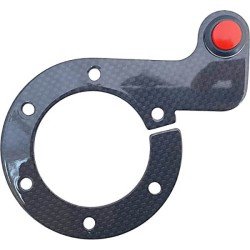 ΚΟΥΜΠΙ REAL CARBON PUSH BUTTON ΤΙΜΟΝΙΟΥ 6ΤΡΥΠΟ-Simoni Racing-SRCF1 ΚΟΥΜΠΙ REAL CARBON PUSH BUTTON ΤΙΜΟΝΙΟΥ 6ΤΡΥΠΟ-Simoni Racing-SRCF1