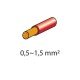 Φισάκια κιτ 2,8x0,5mm 20τεμ. Κόκκινα-Lampa-L4505.5 Φισάκια κιτ 2,8x0,5mm 20τεμ. Κόκκινα-Lampa-L4505.5