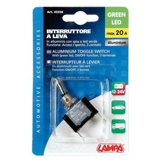 ΔΙΑΚΟΠΤΗΣ ΑΕΡΟΠΟΡΙΚΟΥ ΤΥΠΟΥ 2 ΘΕΣΕΩΝ 12,2mm 12V 20A ΜΕ LED ΠΡΑΣΙΝΟ-Lampa-L4555.8 ΔΙΑΚΟΠΤΗΣ ΑΕΡΟΠΟΡΙΚΟΥ ΤΥΠΟΥ 2 ΘΕΣΕΩΝ 12,2mm 12V 20A ΜΕ LED ΠΡΑΣΙΝΟ-Lampa-L4555.8