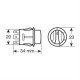 ΔΙΑΚΟΠΤΗΣ 4 ΘΕΣΕΩΝ 12/24V 10A ΣΤΡΟΓΓΥΛΟΣ 23mm-Lampa-L4556.6 ΔΙΑΚΟΠΤΗΣ 4 ΘΕΣΕΩΝ 12/24V 10A ΣΤΡΟΓΓΥΛΟΣ 23mm-Lampa-L4556.6