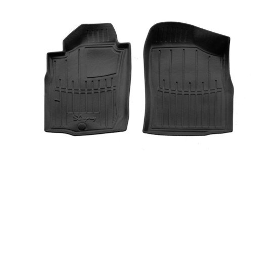 Race Axion - Πατάκια Για Toyota Land Cruiser Prado (J90) 1996-2002 3πορτο / 5πορτο Λάστιχο Σκαφάκια Με Κουμπώματα για Επιβατικά Αυτοκίνητα - 2 τεμ. (5022492/ST)-Race Axion-5022492/ST