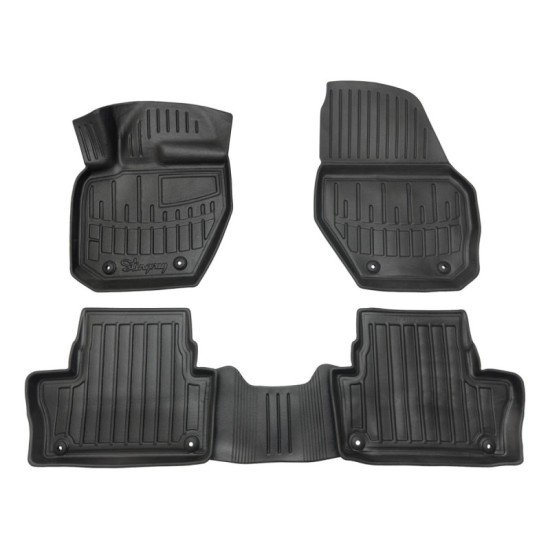 Race Axion - Πατάκια Για Volvo XC60 (Y20) 2008-2017 5πορτο Λάστιχο Σκαφάκια Προστατευτικά Με Κουμπώματα για Επιβατικά Αυτοκίνητα - 5 τεμ. (5037025/ST)-Race Axion-5037025/ST