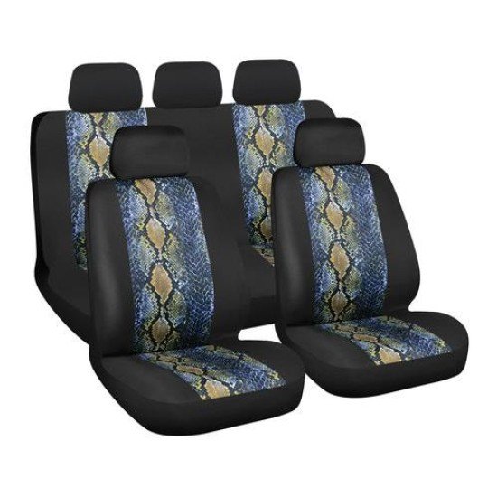 ΚΑΛΥΜΜΑΤΑ ΚΑΘΙΣΜΑΤΩΝ REPTILE FASHION-TREND SERIES ΣΕΤ ΜΑΥΡΟ-Lampa-L5467.4 ΚΑΛΥΜΜΑΤΑ ΚΑΘΙΣΜΑΤΩΝ REPTILE FASHION-TREND SERIES ΣΕΤ ΜΑΥΡΟ-Lampa-L5467.4