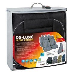 Καλύμματα Καθισμάτων DE-LUXE SPORT EDITION Υφασμα JACQUARD Σετ 4τεμ. Μαύρο-Lampa-L5480.1 Καλύμματα Καθισμάτων DE-LUXE SPORT EDITION Υφασμα JACQUARD Σετ 4τεμ. Μαύρο-Lampa-L5480.1