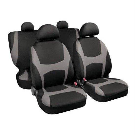 Καλύμματα Καθισμάτων CAPRI SET 4τεμ. Μαύρο/Γκρι-Lampa-L5494.7 Καλύμματα Καθισμάτων CAPRI SET 4τεμ. Μαύρο/Γκρι-Lampa-L5494.7