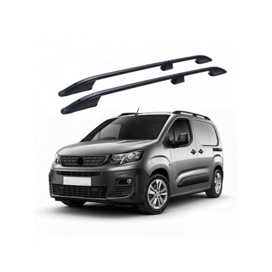 ΜΠΑΡΕΣ ΟΡΟΦΗΣ ΓΙΑ  OPEL COMBO / PEUGEOT PARTNER / RIFTER 2019+ ΠΑΡΑΛΛΗΛΕΣ ΑΛΟΥΜΙΝΙΟΥ L1 ΜΑΥΡΕΣ ΟMTEC - 2 TEM.-Omtec-5732930B/OM ΜΠΑΡΕΣ ΟΡΟΦΗΣ ΓΙΑ  OPEL COMBO / PEUGEOT PARTNER / RIFTER 2019+ ΠΑΡΑΛΛΗΛΕΣ ΑΛΟΥΜΙΝΙΟΥ L1 ΜΑΥΡΕΣ ΟMTEC - 2 TEM.-Omtec-5732930B/OM