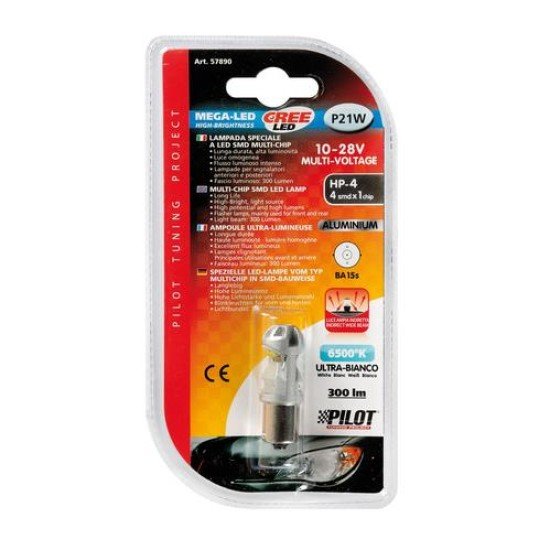 P21W 10-28V BA15s MEGA-LED 300LM ΔΙΑΘΛΑΣΗΣ ΛΕΥΚΟ (ΜΟΝΟΠΟΛΙΚΟ) BLISTER 1ΤΕΜ.-Lampa-L5789.0 P21W 10-28V BA15s MEGA-LED 300LM ΔΙΑΘΛΑΣΗΣ ΛΕΥΚΟ (ΜΟΝΟΠΟΛΙΚΟ) BLISTER 1ΤΕΜ.-Lampa-L5789.0