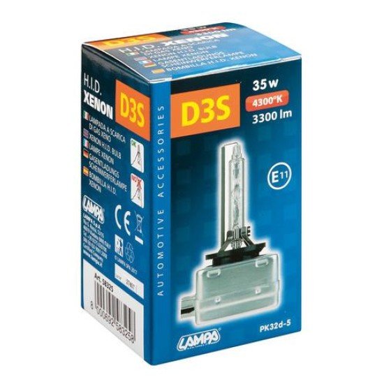 D3S 35W 12/24V 4.300K 1ΤΕΜ. ΣΕ ΚΟΥΤΙ-Lampa-L5832.5 D3S 35W 12/24V 4.300K 1ΤΕΜ. ΣΕ ΚΟΥΤΙ-Lampa-L5832.5