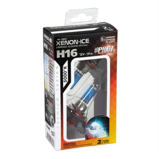 H16 12V 19W PGJ19-3 XENON ICE 5.000K 2ΤΕΜ.-Lampa-L5864.3 H16 12V 19W PGJ19-3 XENON ICE 5.000K 2ΤΕΜ.-Lampa-L5864.3