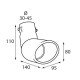 ΑΚΡΟ ΕΞΑΤΜΙΣΗΣ ΓΙΑ SMART ΛΟΞΟ Φ30-45mm-Lampa-L6000.2 ΑΚΡΟ ΕΞΑΤΜΙΣΗΣ ΓΙΑ SMART ΛΟΞΟ Φ30-45mm-Lampa-L6000.2