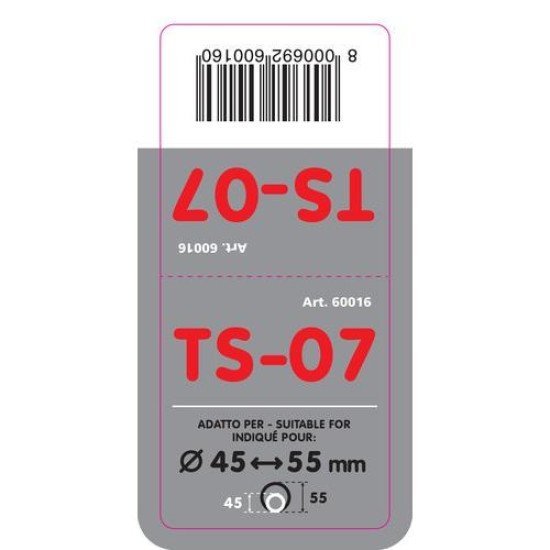 ΑΚΡΟ ΕΞΑΤΜΙΣΗΣ TS-07 45-55mm - ΣΤΡΟΓΓΥΛΟ ΚΟΦΤΟ-Lampa-L6001.6 ΑΚΡΟ ΕΞΑΤΜΙΣΗΣ TS-07 45-55mm - ΣΤΡΟΓΓΥΛΟ ΚΟΦΤΟ-Lampa-L6001.6
